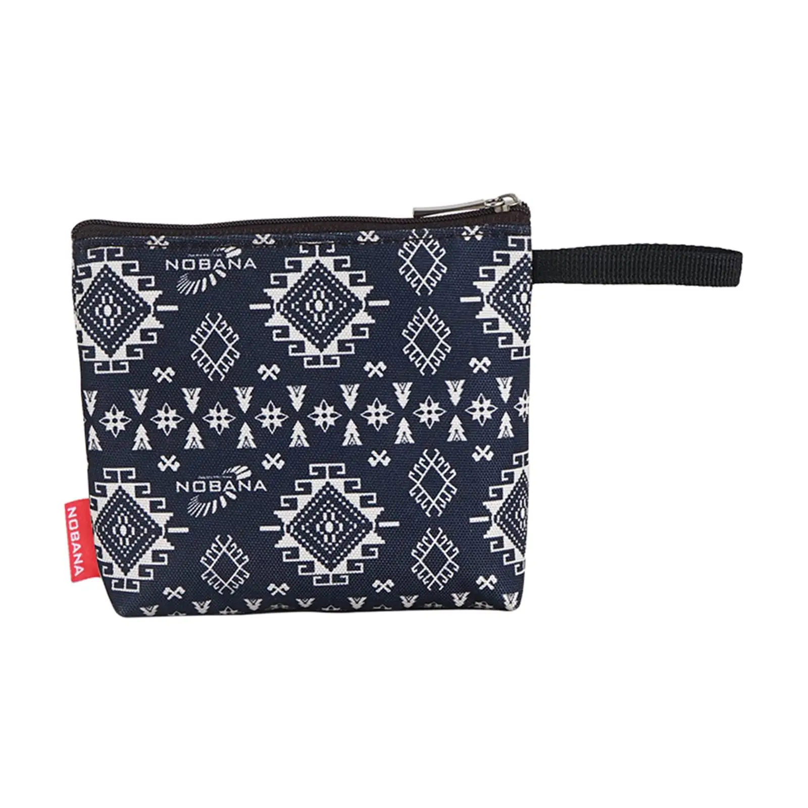 

Practical Key Bag Waterproof with Zipper Pouch Cosmetic Bag Waist Oxford Cloth Mini Women for Girls Hunting