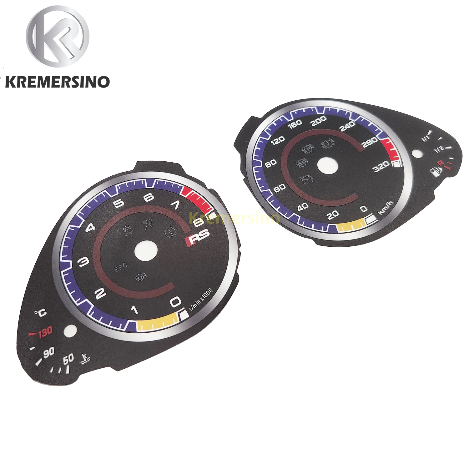 Наклейка для отделки приборной панели Audi A4 A5