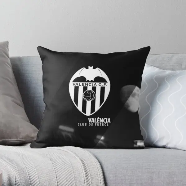 

Valencia Fc Printing Throw Pillow Cover Soft Office Square Throw Car Decorative Anime Bedroom Case Cushion Pillows not include