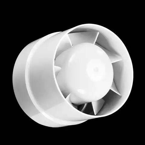 Круглый вытяжной вентилятор 100/125/150 мм, Φ 220V, вытяжной воздуховод для стеклоподъемника