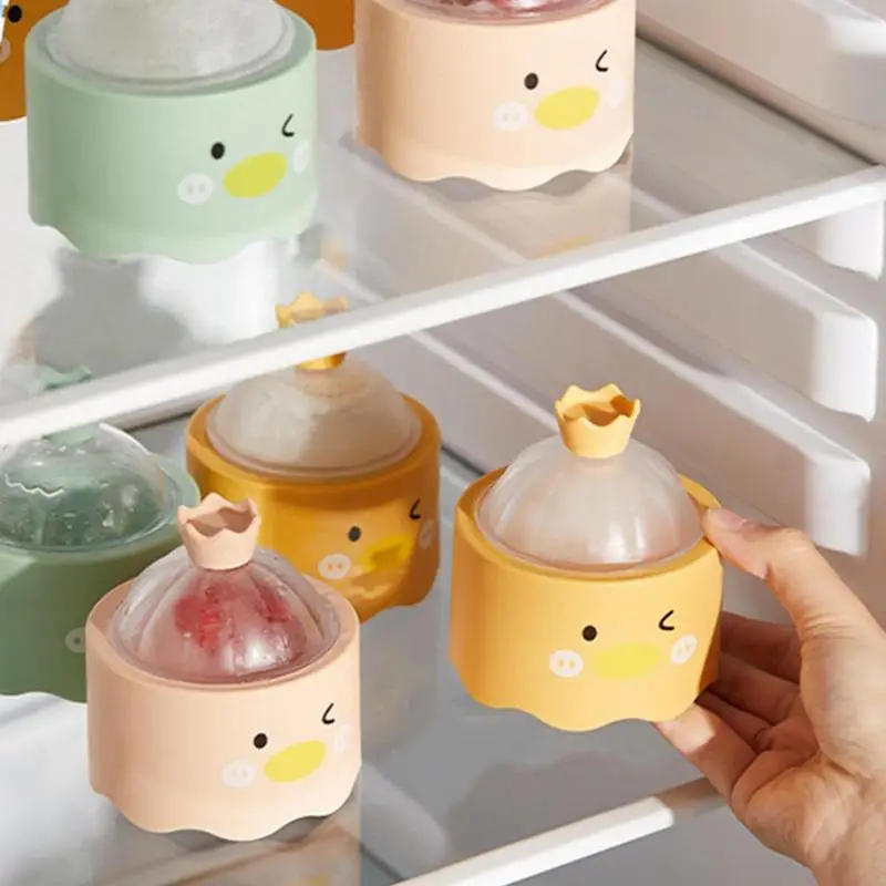 

Round Ice Cube Mold Multipurpose Leak-Free Reusable Ice Mold High Quality Easy To Use Ice Crystal For Games Whiskey & Cocktails