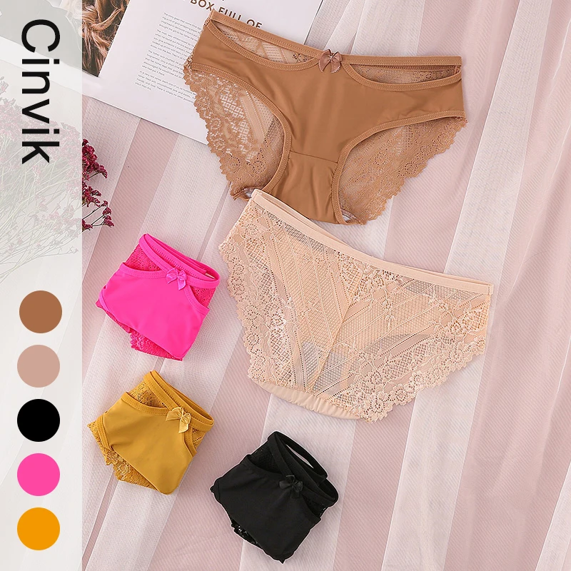 Трусы женские 3 шт./компл. однотонные дышащие удобные пикантные трусики - купить