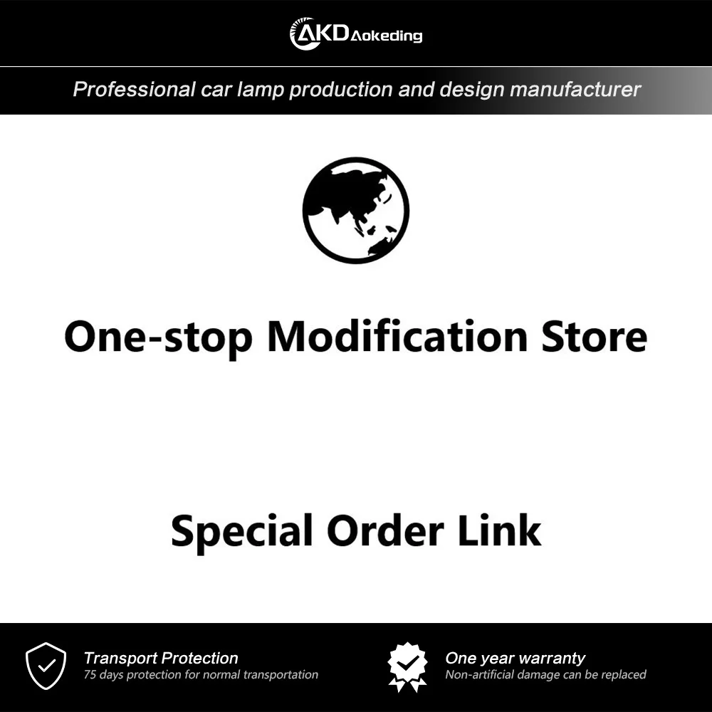 

Shipping Cost And Special Order Link