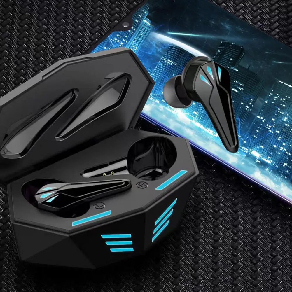 

Wireless Earphones 1 Set Useful Dual Mode Auto Connection Low Latency Gaming Headsets for Sports