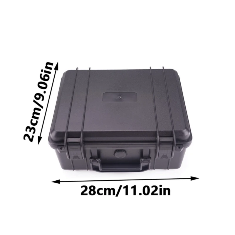 Портативная защитная коробка для дронов с пенопластовой внутренней частью водо-