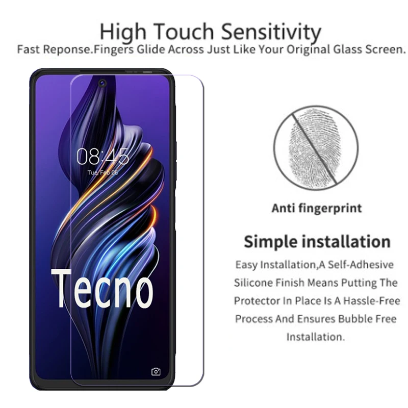 Фото Закаленное стекло для Tecno Spark 8C 8T 8P 8 7 T P Pro Pova Neo 2 3 пленка на C Pova2 Pova3 защитное 2-1 шт. Закаленное стекло для Tecno Spark 8C 8T 8P 8 7 T P Pro Pova Neo 2 3 пленка на C Pova2 Pova3 защитное 2-1 шт.