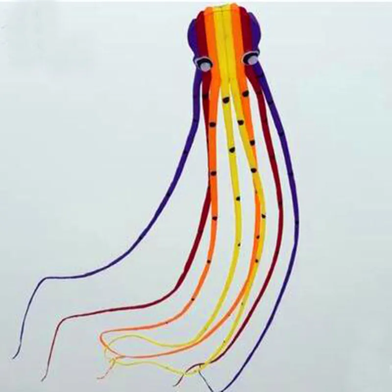 Бесплатная доставка 23 м воздушный змей-осьминог для взрослых змей