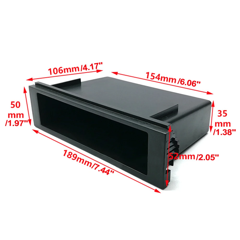 1 шт. универсальный автомобильный двойной Din держатель для чашки пластиковый ящик