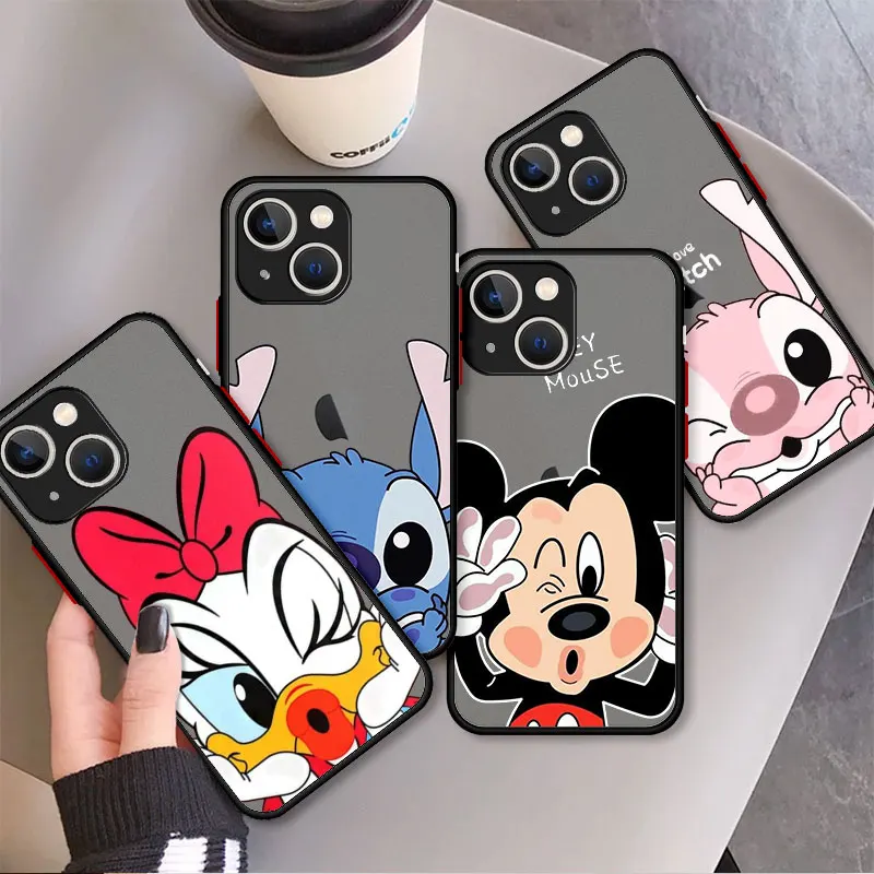 

Милый мультяшный чехол Минни Маус, чехол для телефона Apple iPhone 8 Plus 6S XS X SE XR 13 Pro Max 11 7 12 Mini 7 + 8 p 11pro, матовый