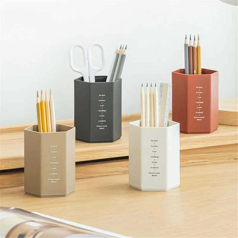 Pot Non-deforming Large Capacity Pen Holder Desktop Storage