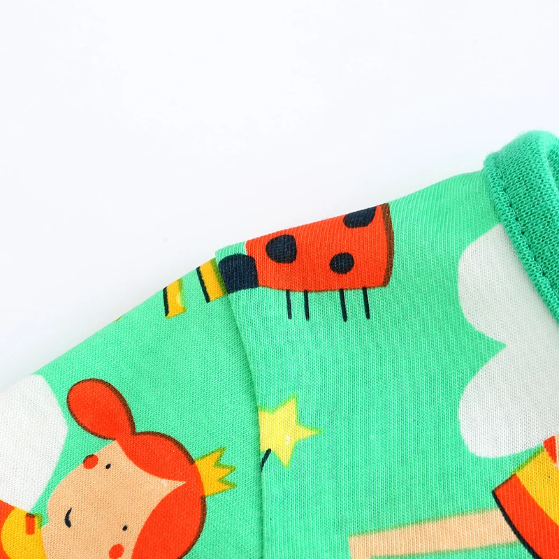 Цельнокроеное платье для девочки с коротким рукавом вязаное хлопковое принцессы