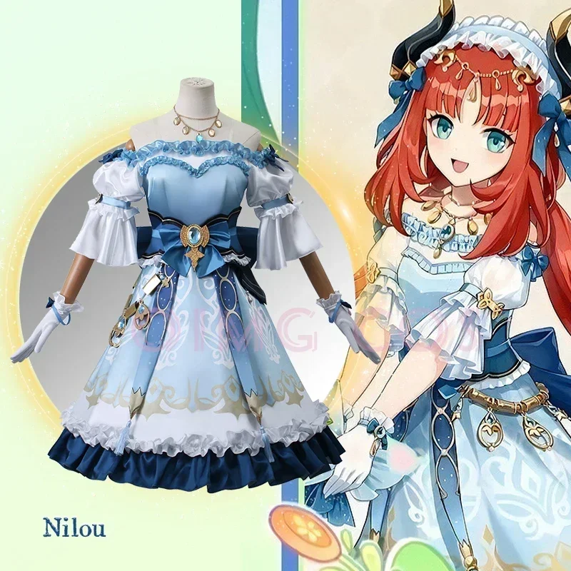 

Nilou Cosplay CostumeImpact Carnival Uniform Wig Anime Halloween Costumes Women Game
