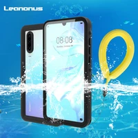 for huawei p40 case ip68 waterproof diving underwater cover for huawei p30 pro phone case full body coque p30 pro