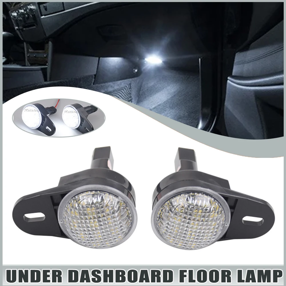 

Подходит для Dodge Ram Durango Nitro для Jeep Wrangler Grand Cherokee Commander Liberty светодиодный светильник под приборной панелью для ног