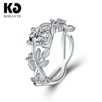 kogavin rings fashion party wedding anillos mujer ring accessories engagement gift anillos crystal 3a cubic zirconia female