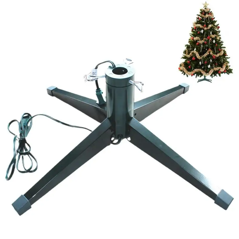 

Christmas Tree Rotating Base Detachable Christmas Tree Holder Heavy Duty Christmas Tree Bottom Support Stand Christmas Tree Tool