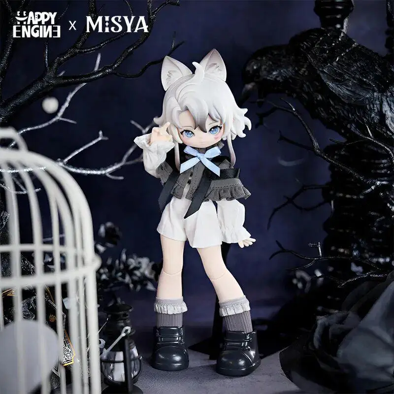 Фото Кукла BJD Happy Engine Misya Weirdo Gallery 1/8, фигурка-сюрприз, модная игрушка, украшение для рабочего стола, лучший подарок для друзей №3