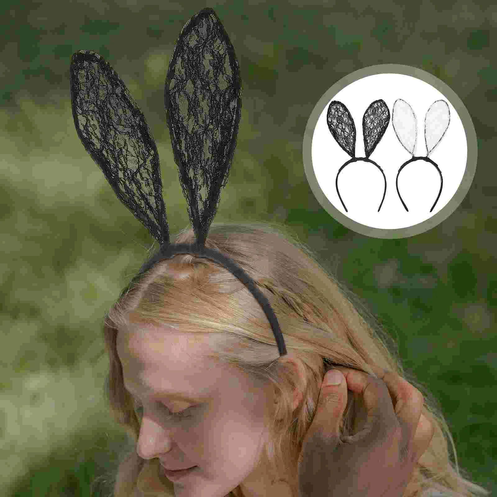 

2PCS Headbands Dance Party Headdress Design Hair Hoops Festive Hoops Hair Decoration for Ladies