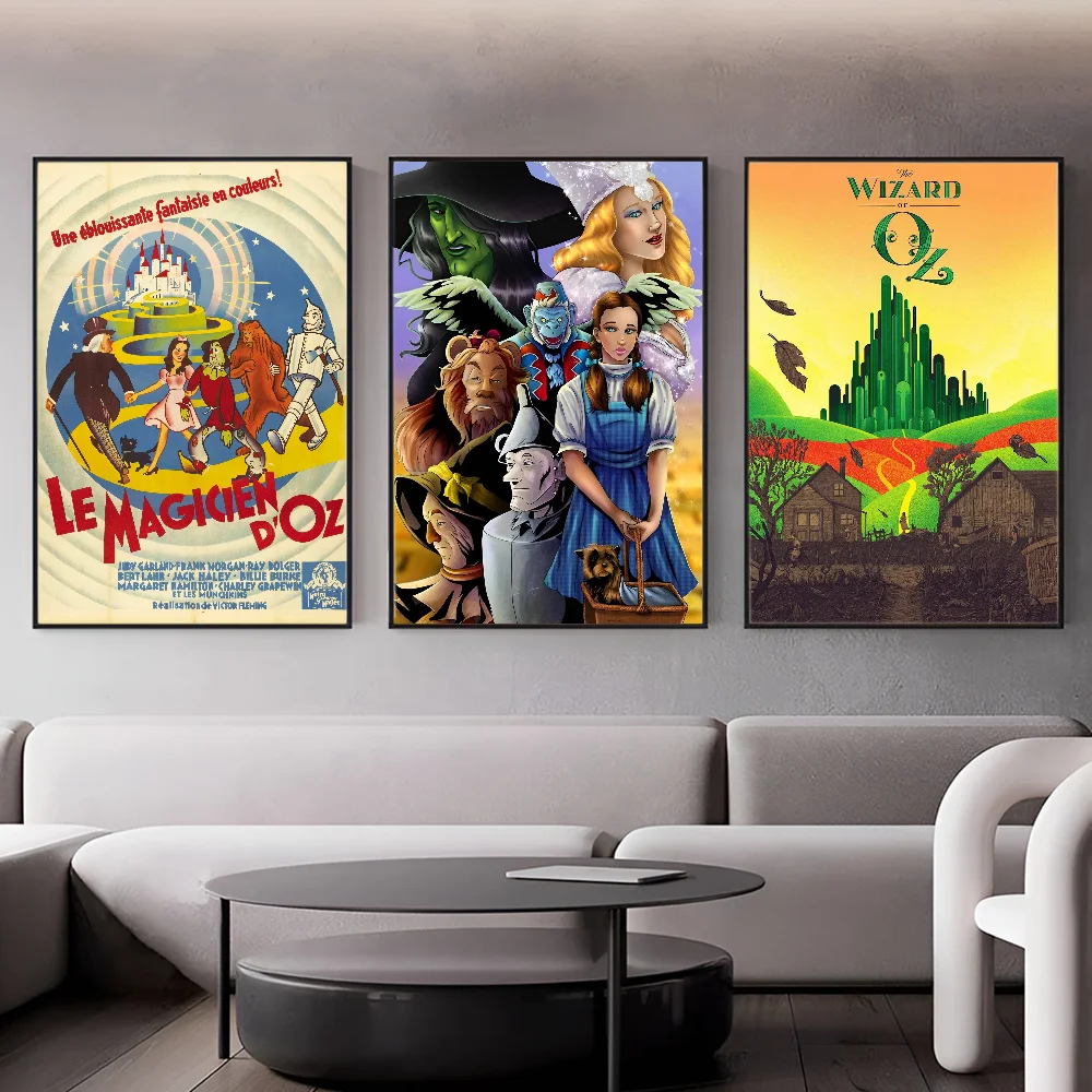 Уэйтая Ведьма Западного Оза Постер Фильма Самоклеящаяся Произведение Искусства