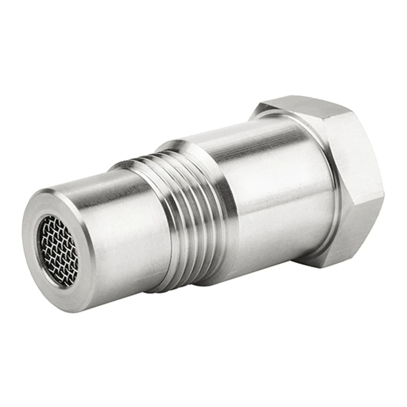 

Extension Filter Oxygen O2 Sensor Connector Extender Internal Thread M18x1.5 Isolator Bung Adapter for Check Engine Lamp