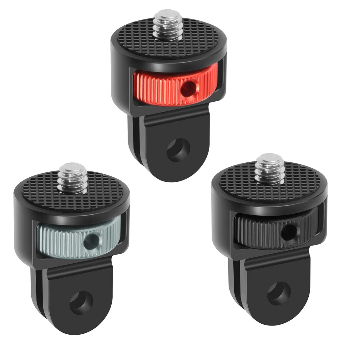 

Universal 360 Swivel 1/4" Screw Converter Mini Tripod Adapter for Gopro Eken Insta360 Action Camera