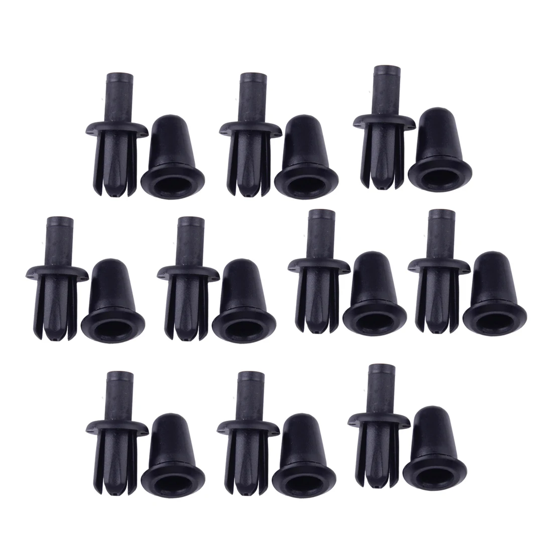 

25 Комплектов столярных рокера, напольные литейные фиксаторы, зажимы, черный LR002229 LR033144, подходят для Range Rover 4.2L 4.4L 5.0L Evoque 2.0L