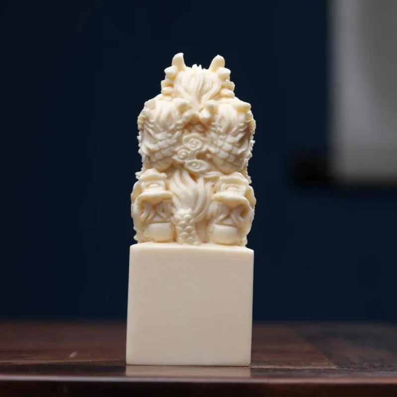 Прямые поставки с фабрики резьба по ореху цвета слоновой кости Kowloon Xiangrui