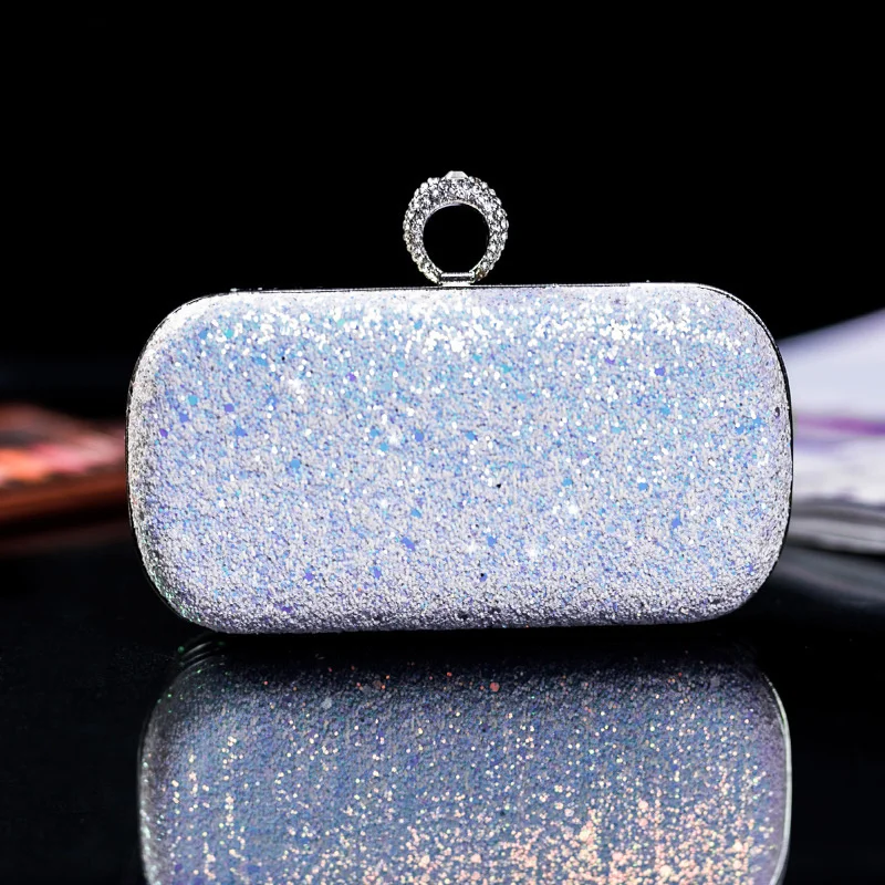 

Women Wallets Famous Brands Glitter Mobile Phones Clutcg High Quality Fashion Winter Handbag Christmas Evening Shoulder Bag