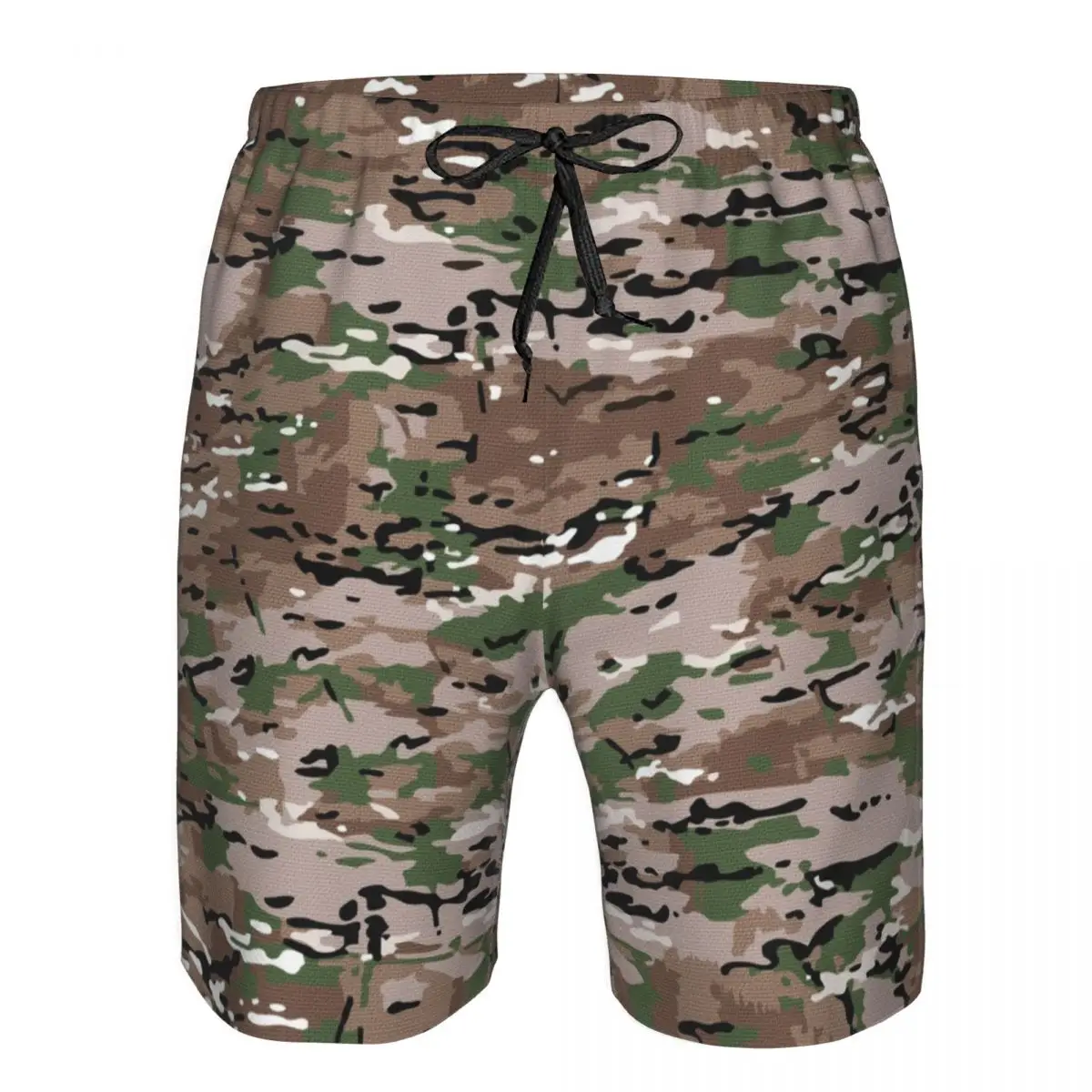 

Mens Swimming Shorts Swimwear Camo Print Men Trunks Swimsuit Beach Wear Boardshorts