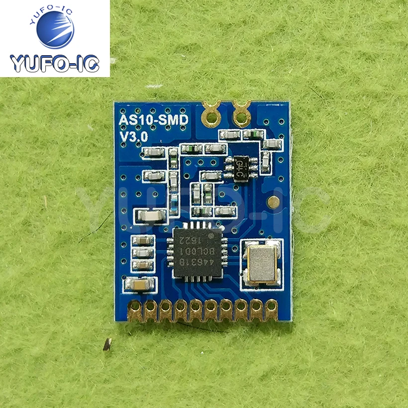 

Free Ship 3pcs 433MHz Wireless Module SI4463 Small Patch Type CC1101 NRF905