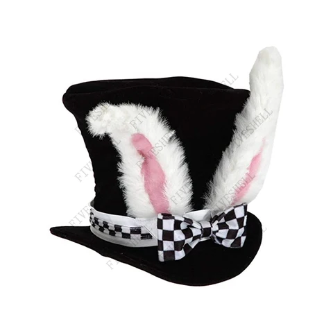 Пасхальный костюм для косплея на Хэллоуин, реквизит, Элис, г-н кролик, белая шляпа кролика, реквизит для косплея, аксессуары