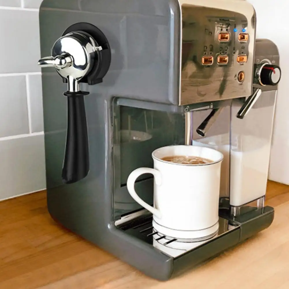 

Ручка для итальянской кофемашины, кронштейн, Бесплатная Пробивка, настенный держатель 51-58 мм, пластиковый кухонный держатель для хранения ...