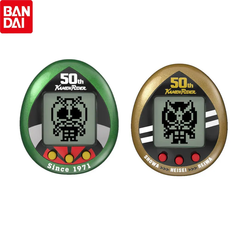 NEW Bandai Genuine PB Tamagotchi Kamen Rider 50 Anniversary Edition Electronic Pet Machineaction Figure Model Kids Toy Gifts