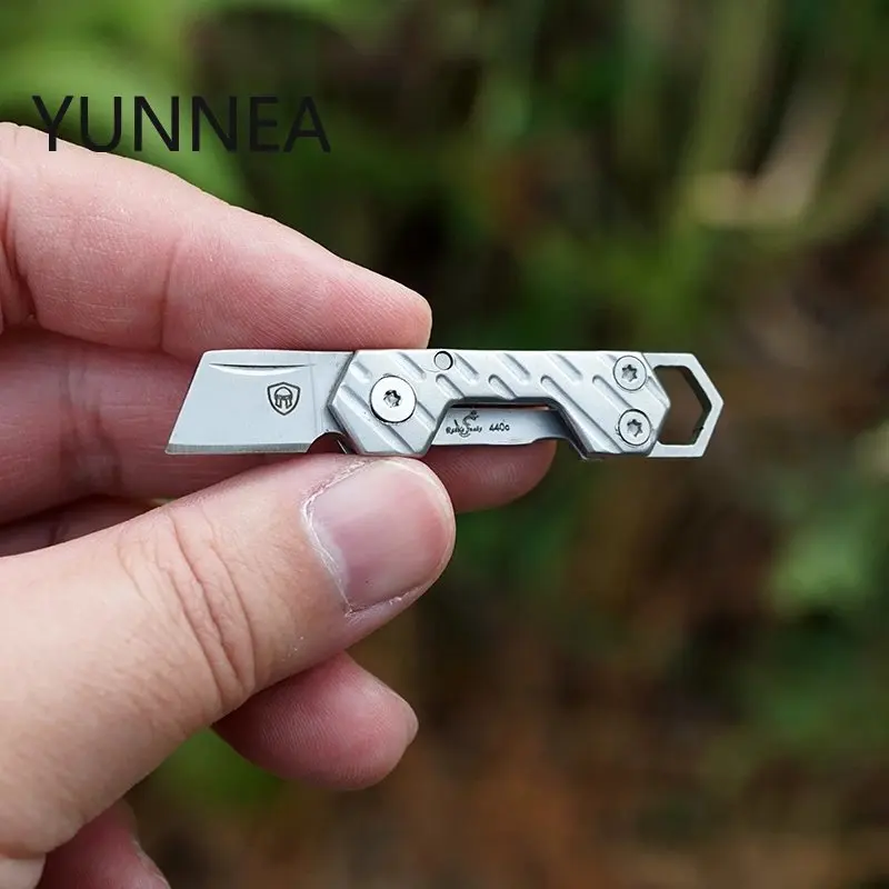 Unboxing Outdoor Portable Tool Small Finger Knife