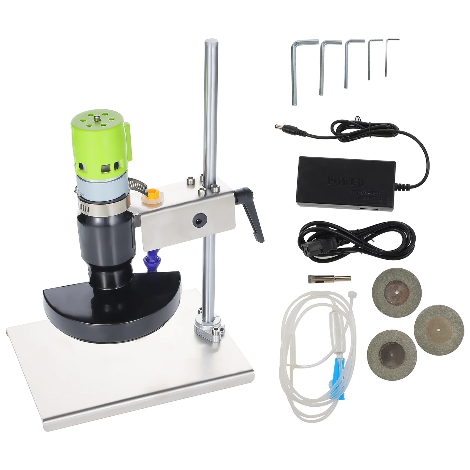 Electric Glass Bottle Cutter Cutting Tool Cutting Machine 7 Variable Speeds for DIY Flowerpot Round Oval Glass Bottles