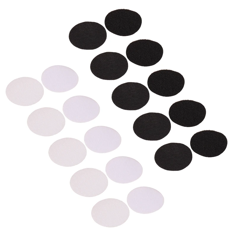 

10 шт./компл. клейкая нейлоновая прочная самоклеящаяся Волшебная фотолента с крючком и петлей крепежные ленты 2 дюйма круглая