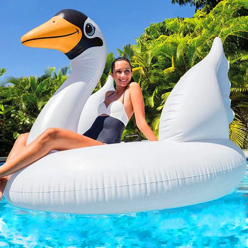 

INTEX 56287 Whooper Swan Mounted Inflatable Toy for Adult Children, Paddling and Surfing