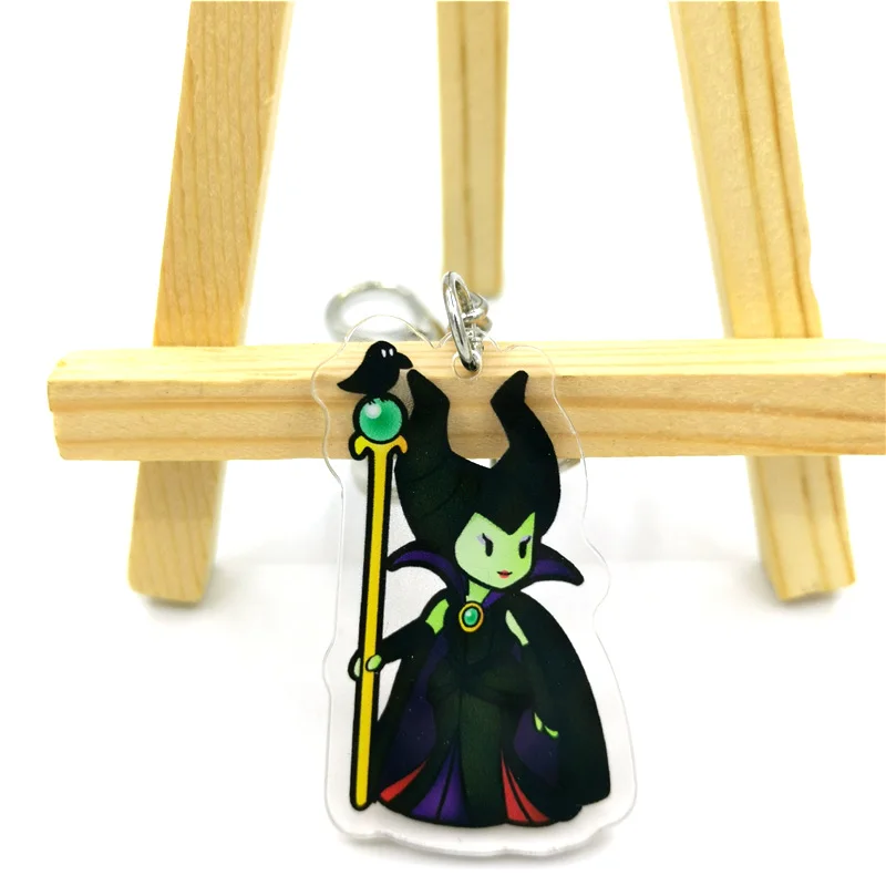 

Maleficent Lovely key chain animal key chain women's bag pendant acrylic key chain Charm Key Chain Jewelry Gift