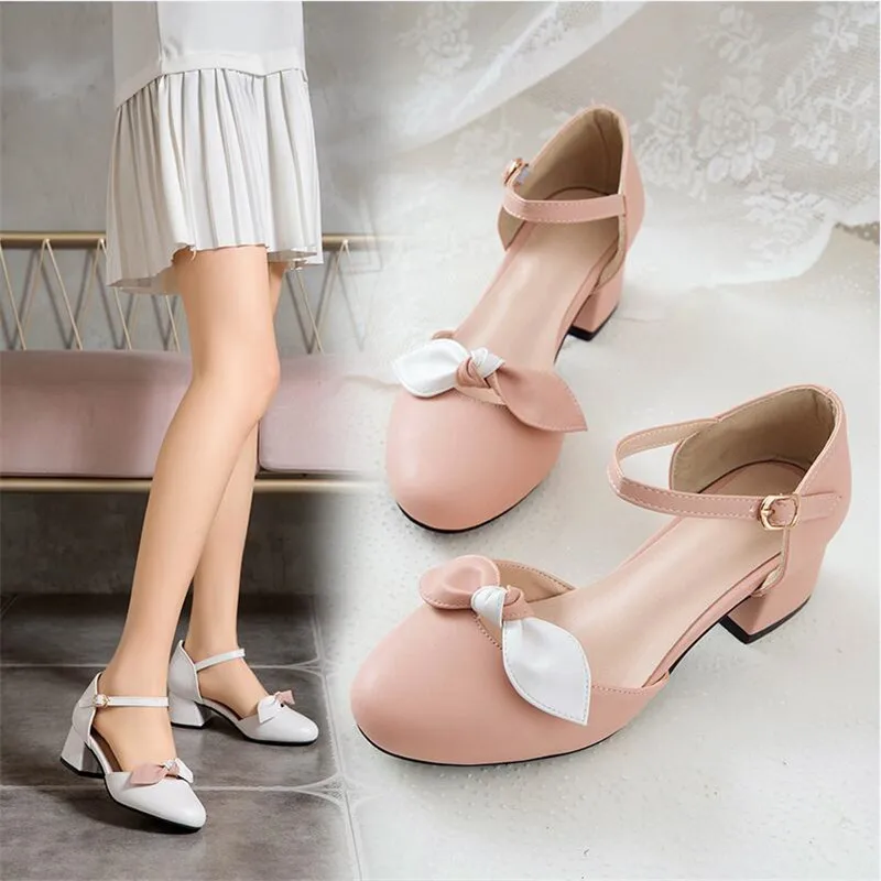 Summer Girls High Heel Shoes Bling Princess Shoes Baby Dance Shoes Kids Sandals Children Wedding Shoes Pink