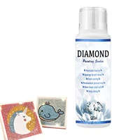 120ml diamond painting sealer glue for diamond art painting 5d diamond puzzle glue for permanent hold shine effect