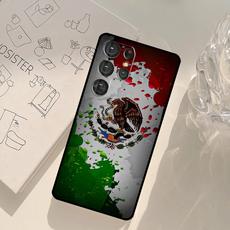 Чехол с флагом Мексики для Samsung Galaxy S20 FE S21 S22 Ultra Note 20 10 S8 S9 S10 Plus чехол телефона |