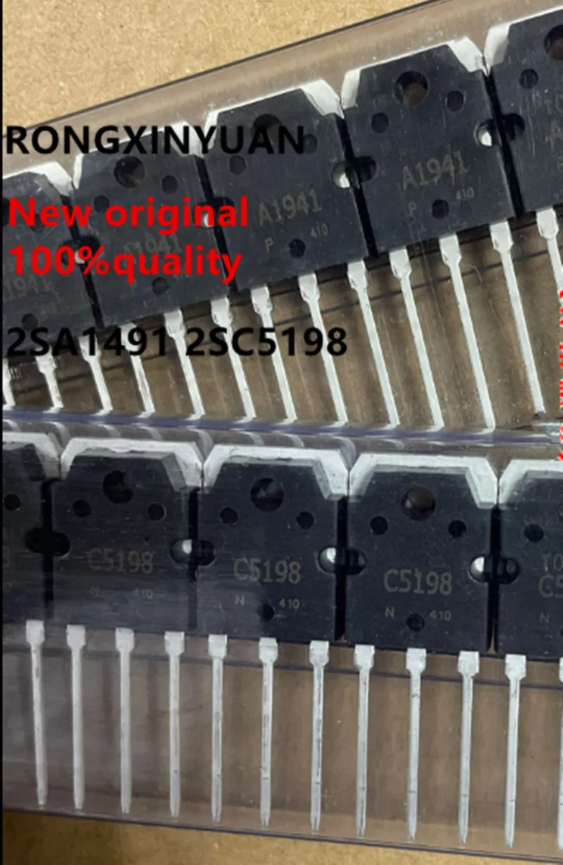 

10PCS 100% New Original 2SA1491 2SC5198 A1491 C5198 Chipset