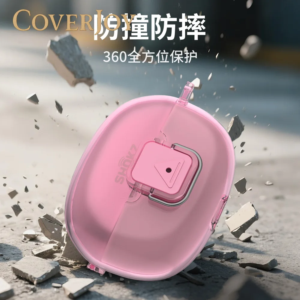 Фото Чехол-клипса CoverJoy для наушников SHOKZ OpenDots ONE, защитный чехол из ТПУ, ударопрочный №2