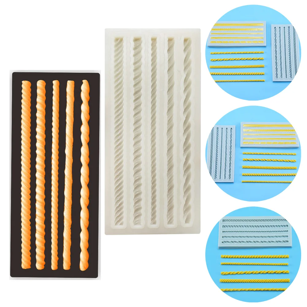 

Durable Cake Mould Kitchen Tool Rope Silicone Sugarcraft Tool Accessory Adapter Assembly Chocolate Decor Fitting