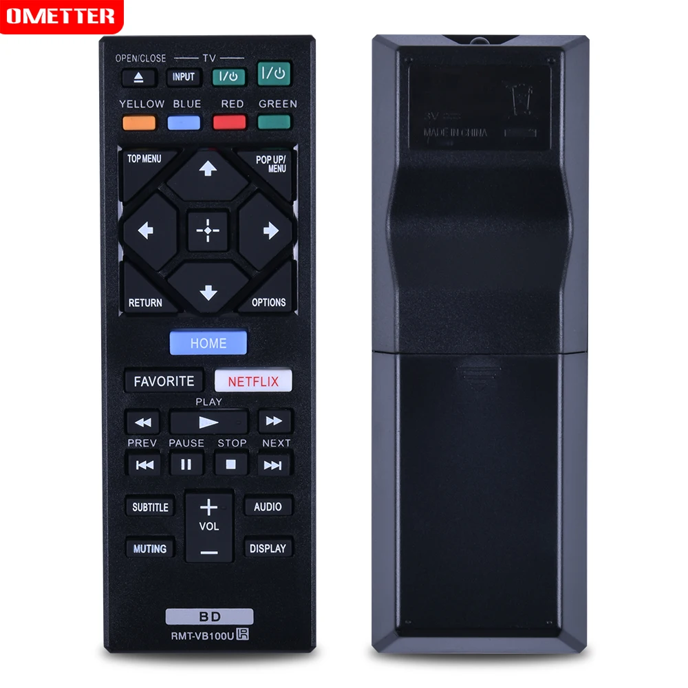 Новый DVD-плеер с дистанционным управлением RMT-VB100U S3500, используется для Sony Blu-Ray DVD-плеера, пульт дистанционного управления