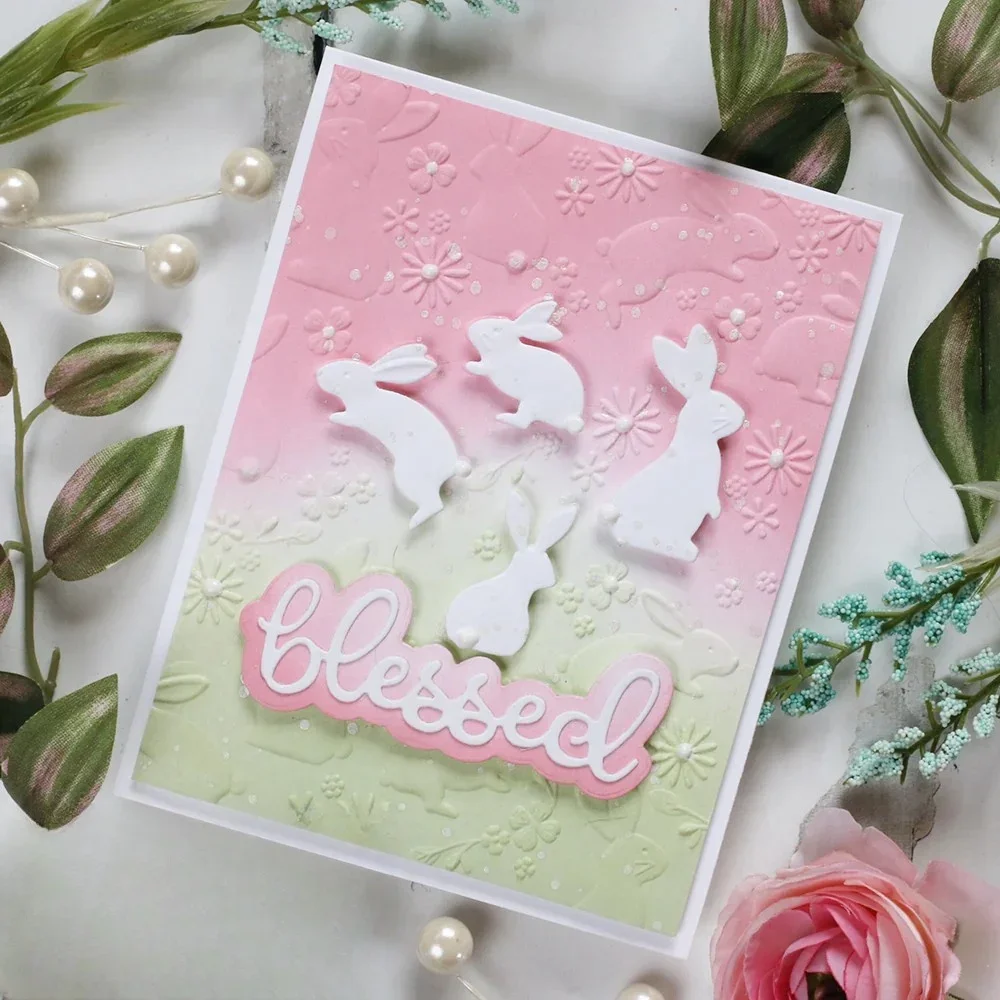 Piggy Craft металлические штампы для резки, новая серия пасхального кролика, нож для скрапбукинга, нож для рукоделия, лезвие, трафареты, штампы (art.: 3920cdf196ab0) - 3920cdf196ab0