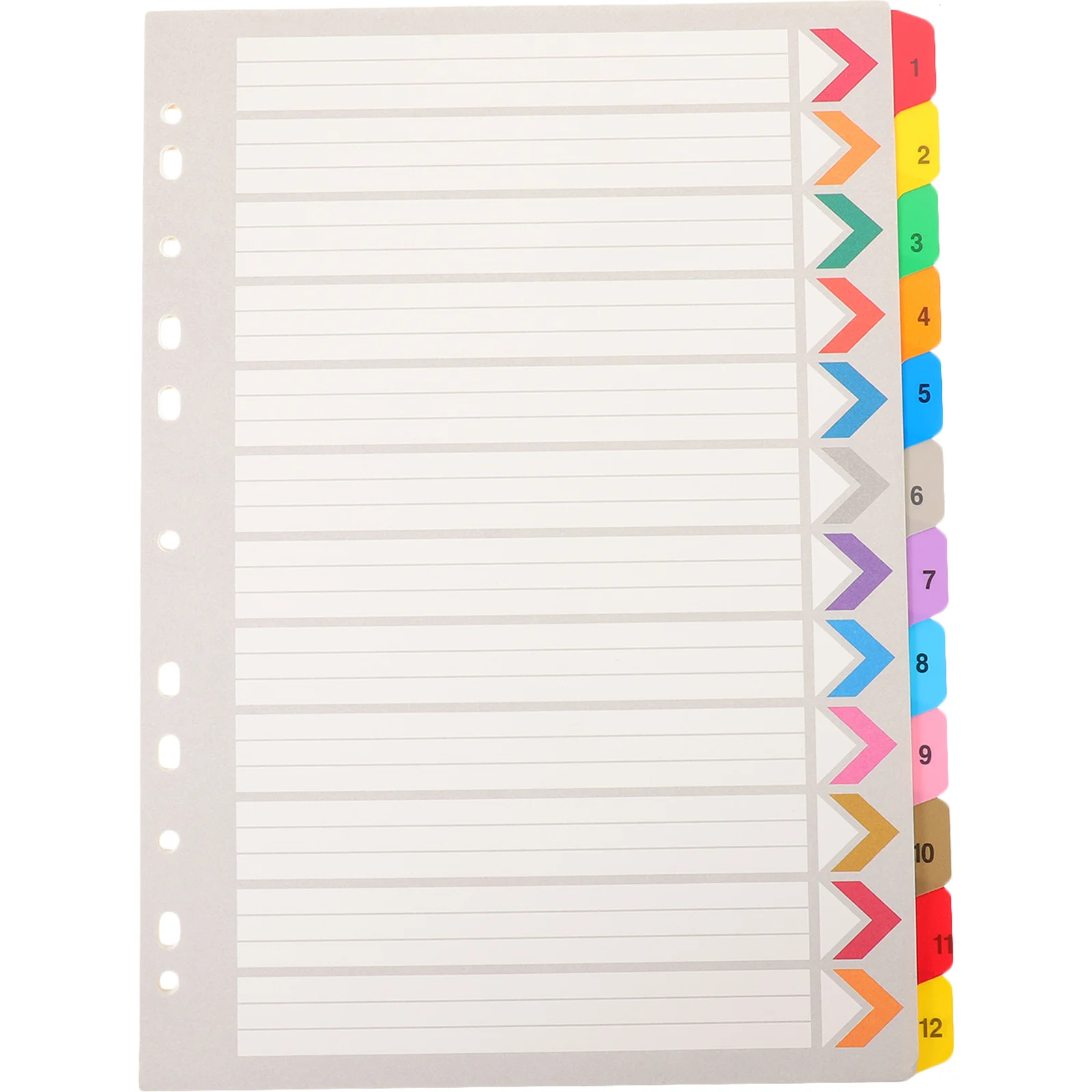 

Binder Tabs Dividers Notebook Notepad Markers with Aesthetic Colored for Labels