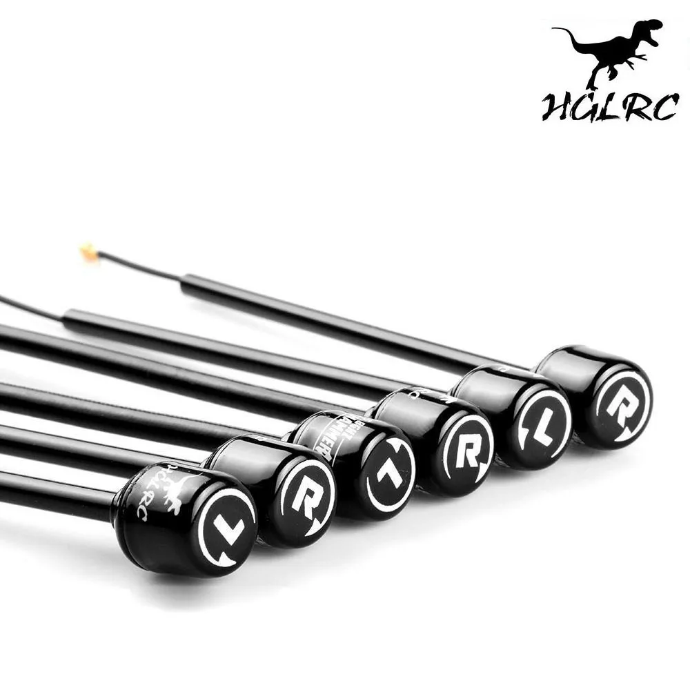 1/2 шт./HGLRC мини-антенна с большим радиусом действия RHCP прямое вращение SMA IPEX MMCX угол