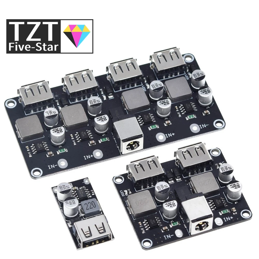 Преобразователь USB QC3.0/QC2.0/USB DC-DC