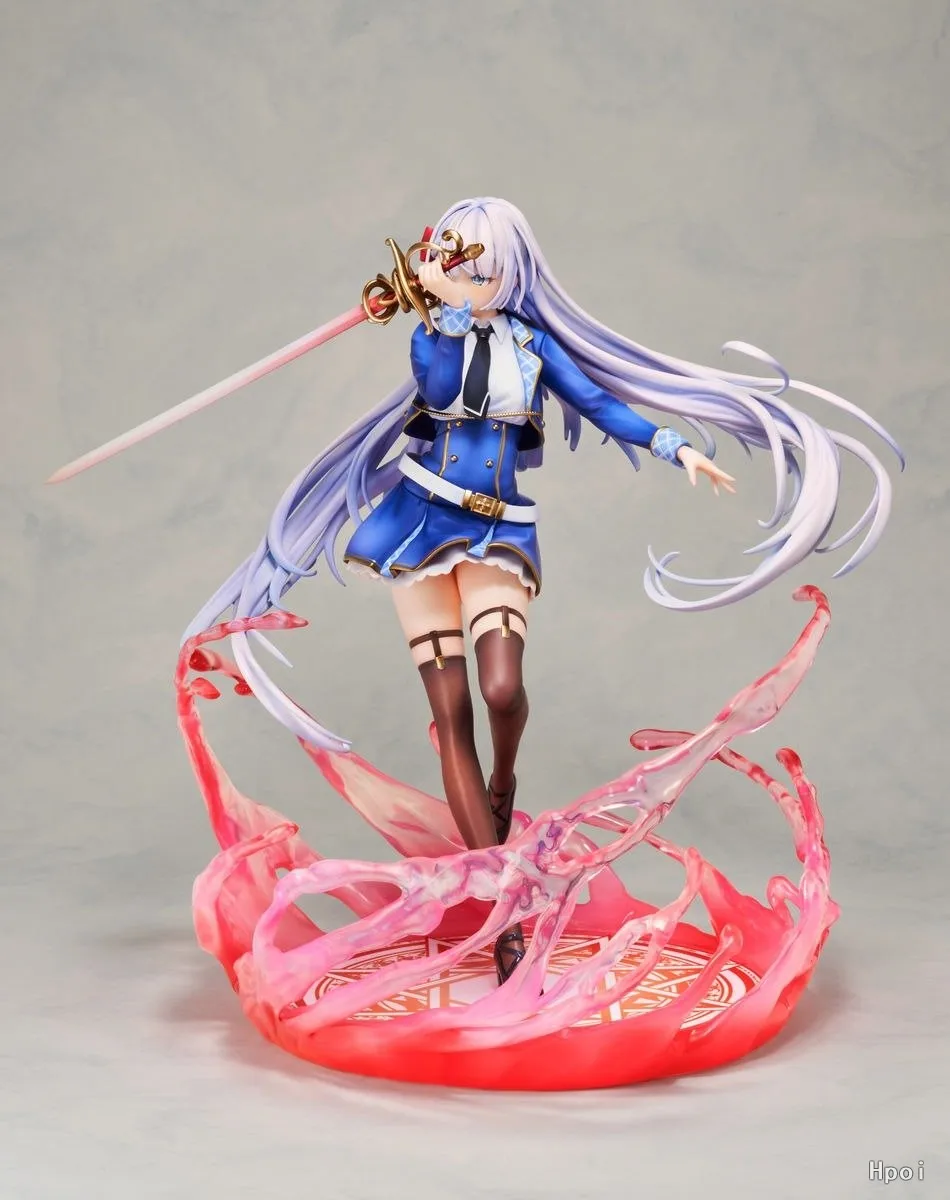Фото В наличии оригинальный Magic Sword KADOKAWA User of Holy Sword Academy Riselia Ray Crystalia, оригинальная версия, 24 см, модель статуи аниме №3